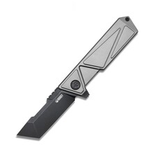 KUBEY Avenger Couteau Flipper à Verrouillage de Cadre Manche en Titane 6AL4V KB209B - KNIFESTOCK