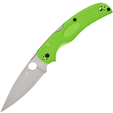 Spyderco Native Chief Salt Green Lightweight LC200N Reveal 14 C244PGR - KNIFESTOCK