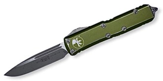 MICROTECH UTX-85 S/E Stonewash Standard Distressed OD Green 231-10DOD - KNIFESTOCK