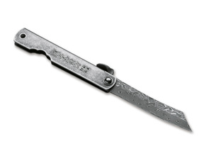 HIGO KINZOKU DAMASCUS cuțit de închidere 7,5 cm 01PE310 - KNIFESTOCK