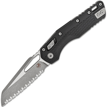 Microtech MSI® S/E Tri-Grip Wtryskowo Formowany Czarny Apoc Pełne Ząbkowanie 210T-12APPM - KNIFESTOCK