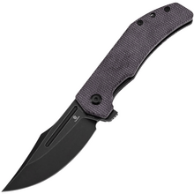 Tenable Knives Orion Blackwash 14C28N, Lila Micarta - KNIFESTOCK