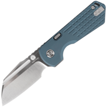 Vosteed Hedgehog S35VN Satin & Aluminium Brossé Bleu A1306 - KNIFESTOCK
