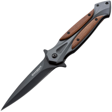 Magnum Starfighter XL Assisted 440A Aluminum w Cocobolo Wood Linerlock 06RY069 - KNIFESTOCK