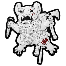 Halfbreed Blades PVC Patch - Drop Bear 2024 Arctic Drop Bear Patch - KNIFESTOCK