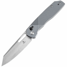 TENABLE KNIVES Shard Stonewashed 14C28N 0.14" / 3.5mm Gray Aluminum with Diamond Pattern T1006V4 - KNIFESTOCK