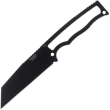 Halfbreed Blades Compact Field Knife - Fixed Blade - Wharncliffe CFK-04 BLK - N6 - KNIFESTOCK