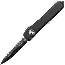 MICROTECH Ultratech D/E Black Tactical full serrated 122-3T - KNIFESTOCK