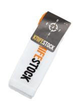 KNFS Socks White Size 43–46 - KNIFESTOCK