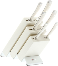 WUSTHOF sada IKON ROYAL CREME 6ks nožů + blok, krémový - KNIFESTOCK