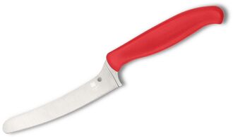 Spyderco Z-Cut Keukenmes Lichtgewicht Rood K13PRD - KNIFESTOCK