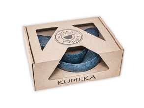 Kupilka SET Junior Bowl 330ml, Kuksa 120ml, Spork 165 Blue 30336125B K33JSM - KNIFESTOCK