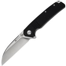 Sencut Awassi Black G10 Handle Satin Finished 9Cr18MoV BladeLiner Lock - KNIFESTOCK