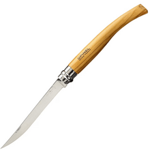 Opinel N°12 Effile Slim rukoväť Oliva, leštená oceľ - KNIFESTOCK