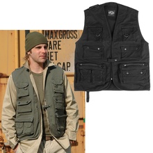 Mil-Tec OD MOLESKIN JACHT- EN VISSERIJVEST S 10702001-902 - KNIFESTOCK