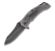 Smith and Wesson Extreme Ops Liner Lock, Roestvrij Staal, Aluminium Handvat, Duimplaat - KNIFESTOCK
