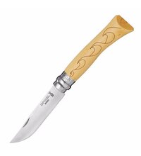 Opinel VRI N°07 Inox Nature Motiv Hullámok 001552 - KNIFESTOCK
