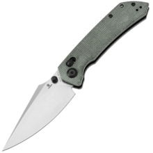 Tenable Knives Fenrir Stonewashed Nitro V, Zöld Micarta T1034V1 - KNIFESTOCK