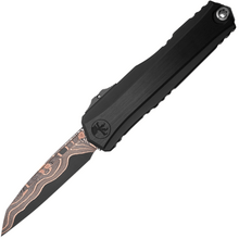 Microtech Cypher® II - Wharncliffe Marfione Select Baker Forge Coppermai Damascus - KNIFESTOCK