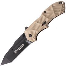 Smith and Wesson Black Ops 3 met woestijnhandvat, Tanto lemmet - KNIFESTOCK
