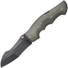 Viper Rhino-1 Dark Stonewashed, Green Canvas Micarta V5905CV - KNIFESTOCK