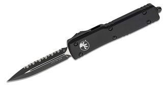 Microtech Utx-70 D/E Noir Tactique Dentelé Complet 147-3T - KNIFESTOCK