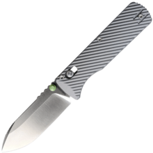 Vosteed Vombat M390 Satin Aluminum Gray A4104 - KNIFESTOCK