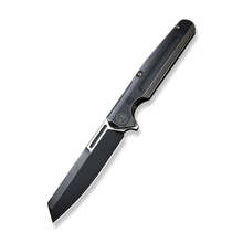 WE Reiver Bronze / Black Titanium Handle Black Stonewashed CPM S35VN Blade, Satin Flat WE16020-5 - KNIFESTOCK
