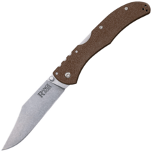 COLD STEEL RANGE BOSS / 9.25" OVERALL / 4" BLADE / 3.5MM THICK / 5.25" FDE ZY-EX™HANDLE / 4034SS / B - KNIFESTOCK