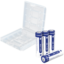 Xtar AA 3300mWh/2000mah-4 pcs AA 1.5V 3300MWH Battery (box + battery case) - KNIFESTOCK