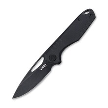 KUBEY Doris Couteau Pliant Front Flipper avec Liner Lock Manche Noir G10 KU324E - KNIFESTOCK