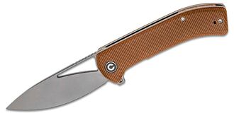 CIVIVI Riffle Stonewashed Brown Micarta C2024A - KNIFESTOCK