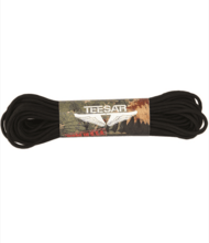 Mil-Tec US nylonový paracord 15,24 m. TEESAR černý 15945002 - KNIFESTOCK