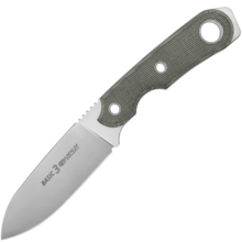 Viper BASIC3 Spear Point Satin CPM Magnacut, Green Canvas Micarta, Kydex VT4034CG - KNIFESTOCK