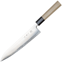 Dellinger Chef/Gyuto Knife 240 mm Hokiyama Tosa-Ichi White Octagonal - KNIFESTOCK