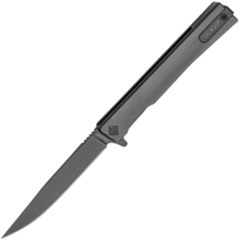 Ocaso Solstice Titanium + Black / Straight 10CTB - KNIFESTOCK