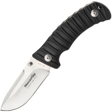 BLACK FOX cuțit de vânătoare DROP POINT BLD 440C MÂNER NEGRU NYLON CAUCIUC BF-130B - KNIFESTOCK