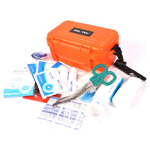 Mil-Tec KIT DI PRIMO SOCCORSO DA CAMPEGGIO IMPERMEABILE arancione 16025714 - KNIFESTOCK
