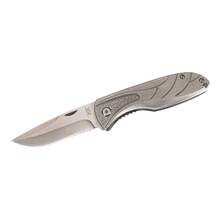 Herbertz Herbertz Couteau de poche, Acier AISI 420, Finition satinée, Liner Lock, Plaquettes en acie - KNIFESTOCK