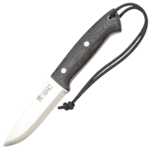 Joker Ranger Knife with Canvas Micarta Handle, 14c28n, Scandi Grind, 11 cm Blade CM143 - KNIFESTOCK