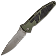 Microtech SOCOM ELITE S/E-M STONEWASH STANDARD OD GREEN 160-11OD - KNIFESTOCK