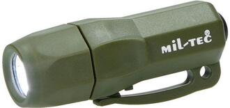 Mil-Tec MINI LAMPĂ DE SALVARE 3 LED-uri olive 15180001 - KNIFESTOCK
