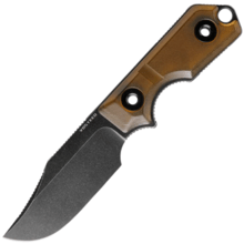 Vosteed Quokka 14C28N Black Stonewash Amber PEI D0603 - KNIFESTOCK