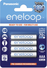 Panasonic Eneloop oplaadbare AAA 750mAh blister 4 BK-4MCCE/4BE - KNIFESTOCK