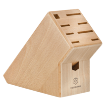 VICTORINOX Classic Style Beechwood Cutlery Block 7.7090.0 - KNIFESTOCK
