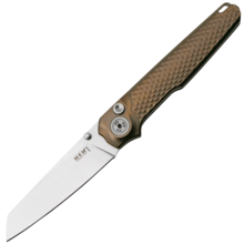 MKM MIURA - Integroitu titaanikahva - Pronssianodisoitu BÖHLER M390 MK MI-TBR - KNIFESTOCK