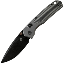 Vosteed Psyop 301 S35VN Fekete Stonewash, Fekete Norplex UltreX™ Micarta & Titán - KNIFESTOCK