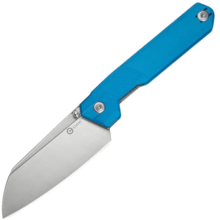Hid Blue G10 HandleSatin Finished 14C28N BladeNested Liner Lock - KNIFESTOCK