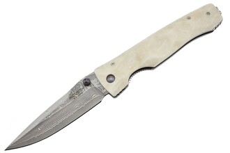 MCUSTA Corian Damascus lemmet handvat MC-126D - KNIFESTOCK