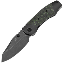 Kansept CAVEMAN Blackwash CPM 20CV, Blackwash Ti, Jungle Wear Fatcarbon K1110B2 - KNIFESTOCK